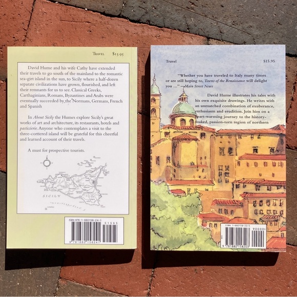 2 Travel Books About Sicily Towns of the Renaissance Northern Italy Italian - Picture 16 of 17